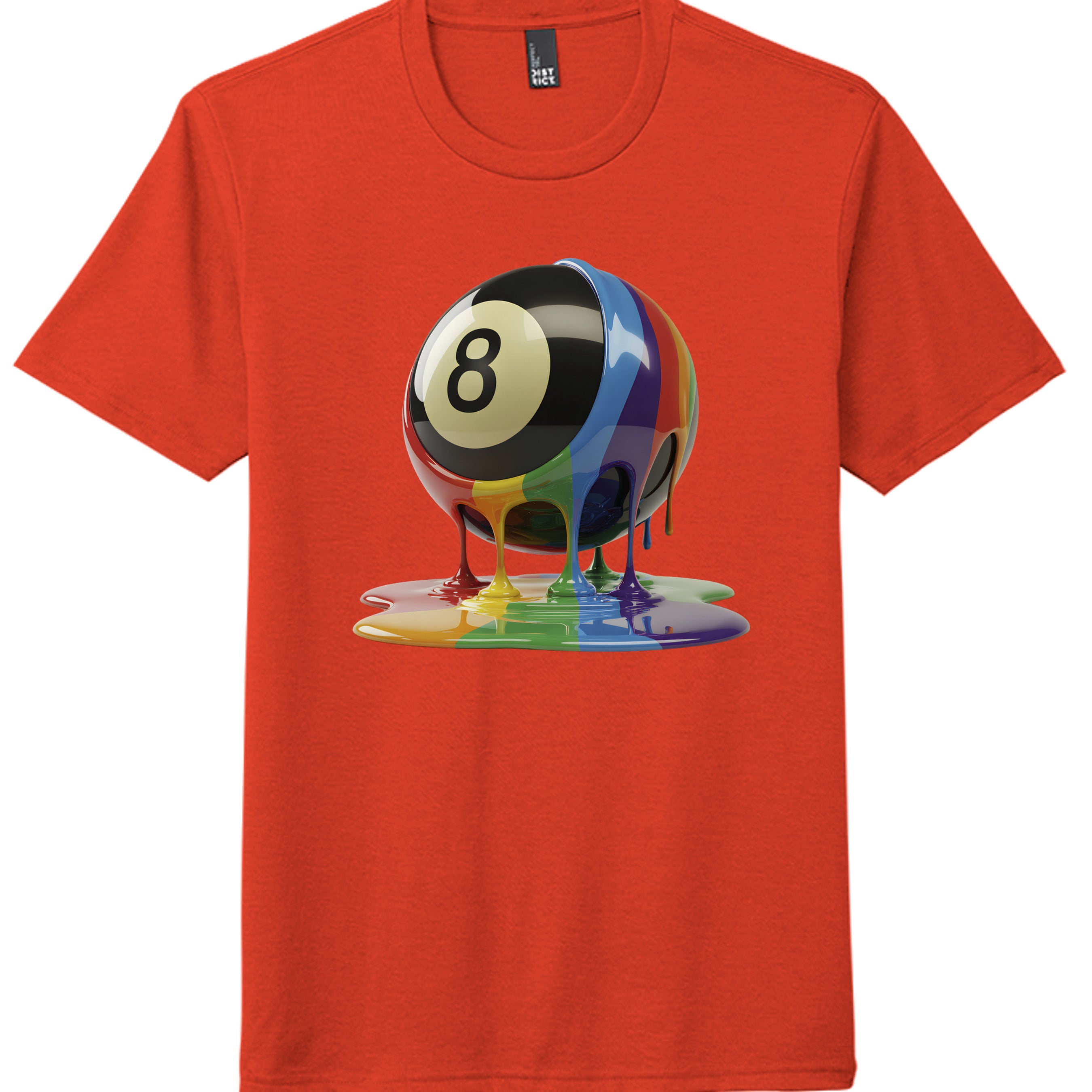 Deep Orange Heather - DM130 - FRONT