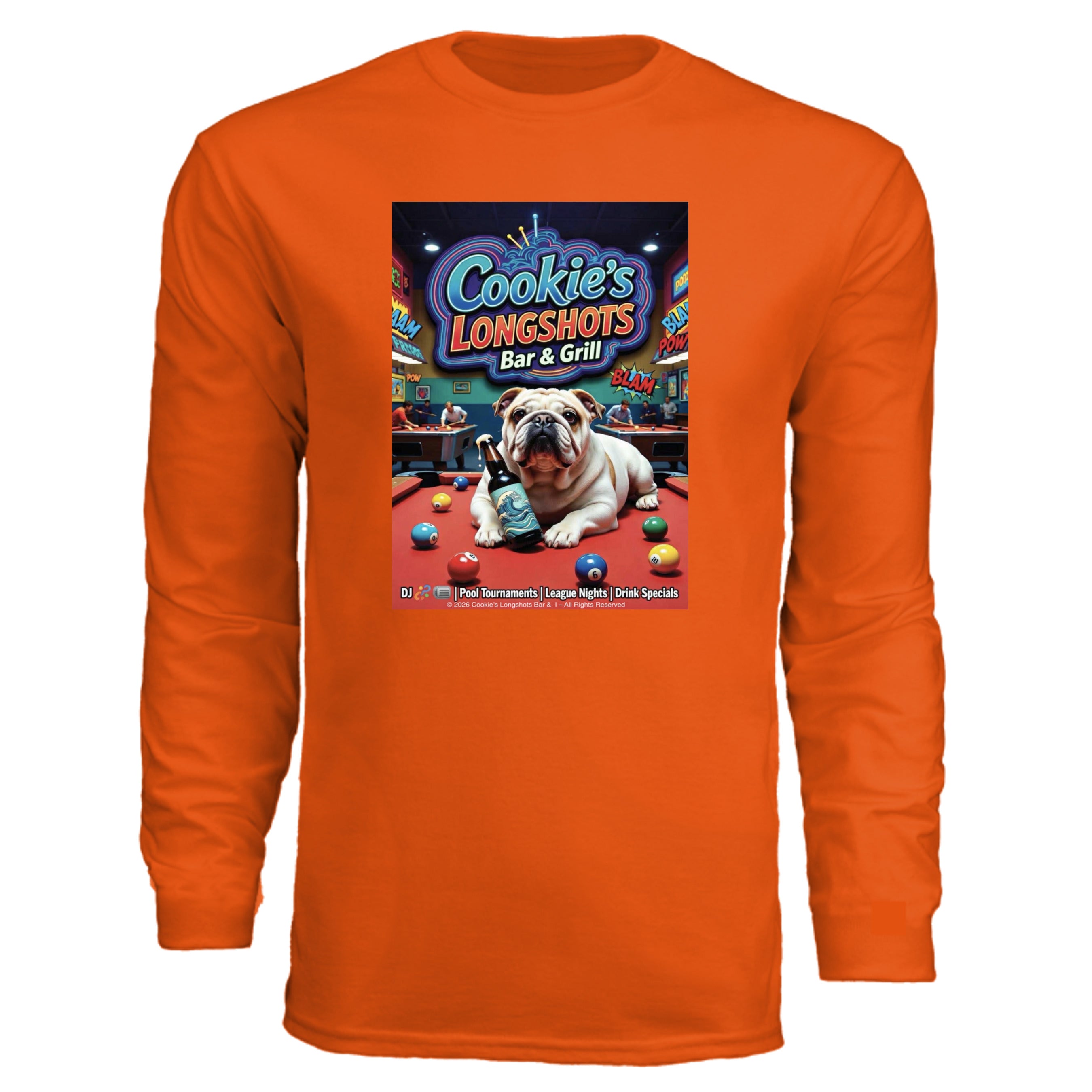 ATHLETIC ORANGE - N3165 - FRONT