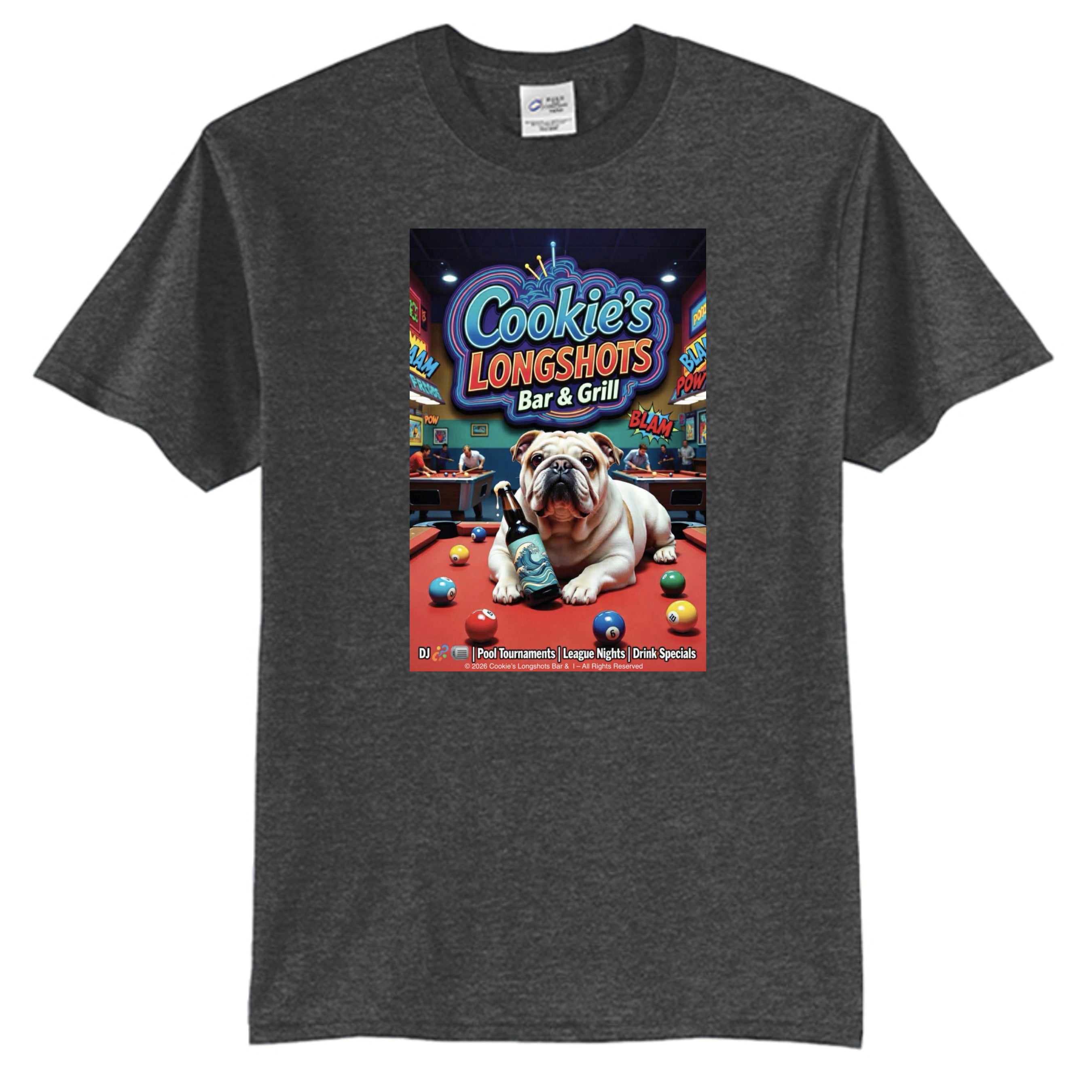 Dark Heather Grey - PC55T - FRONT